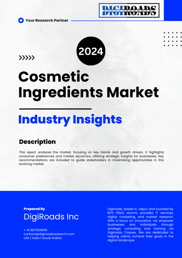 Cosmetic Ingredients Market