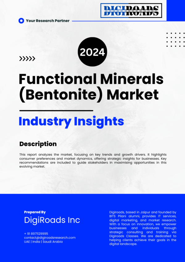 Functional Minerals (Bentonite) Market