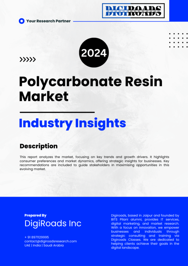 Polycarbonate Resin Market