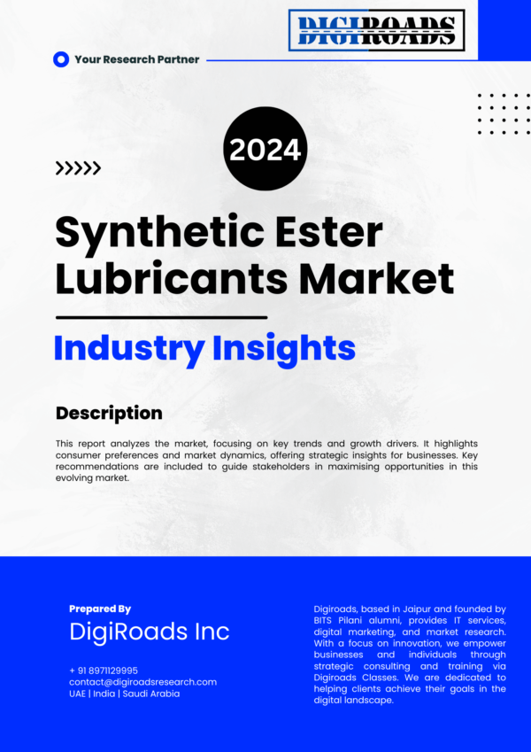 Synthetic Ester Lubricants Market