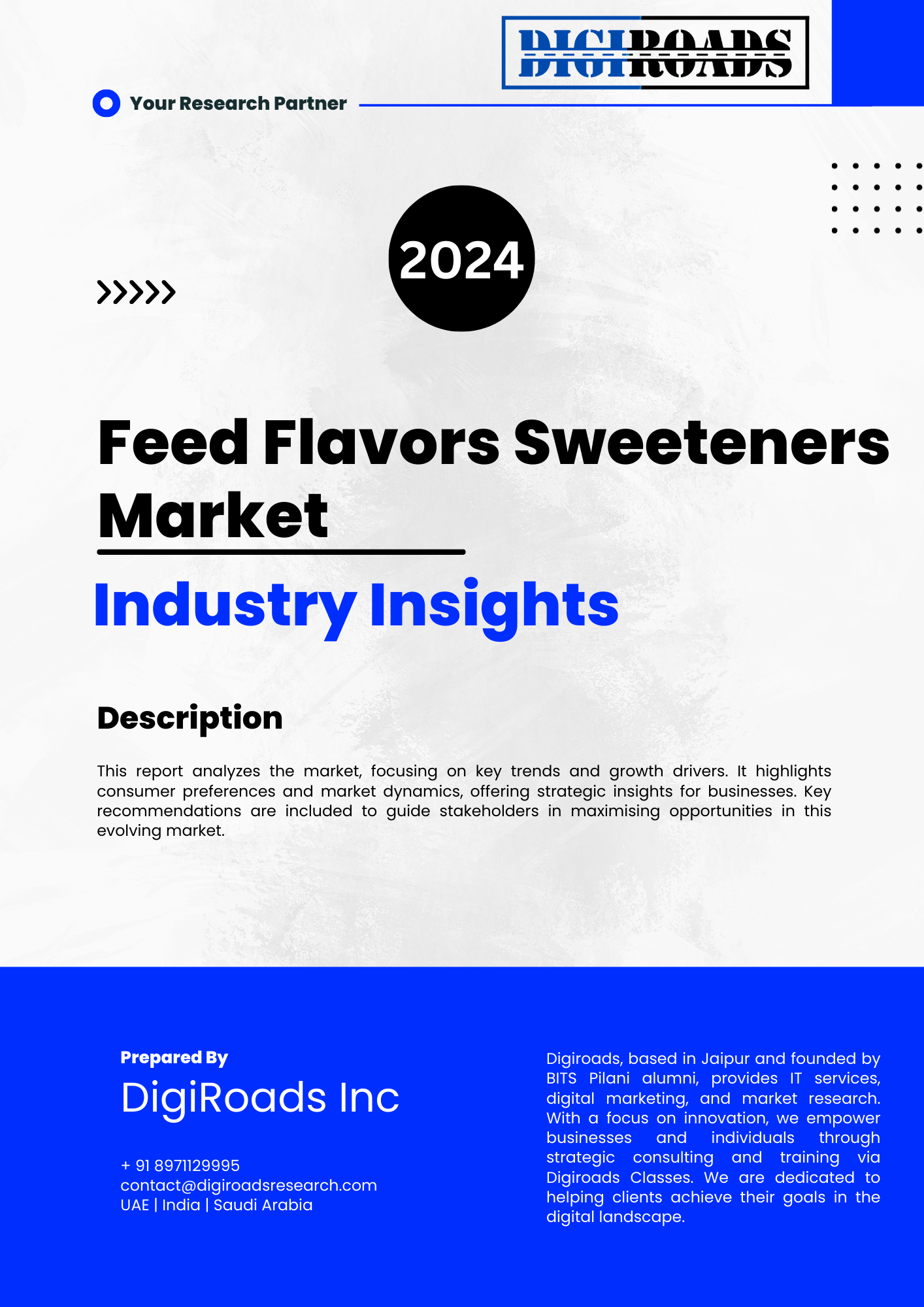 Feed Flavors Sweeteners Market