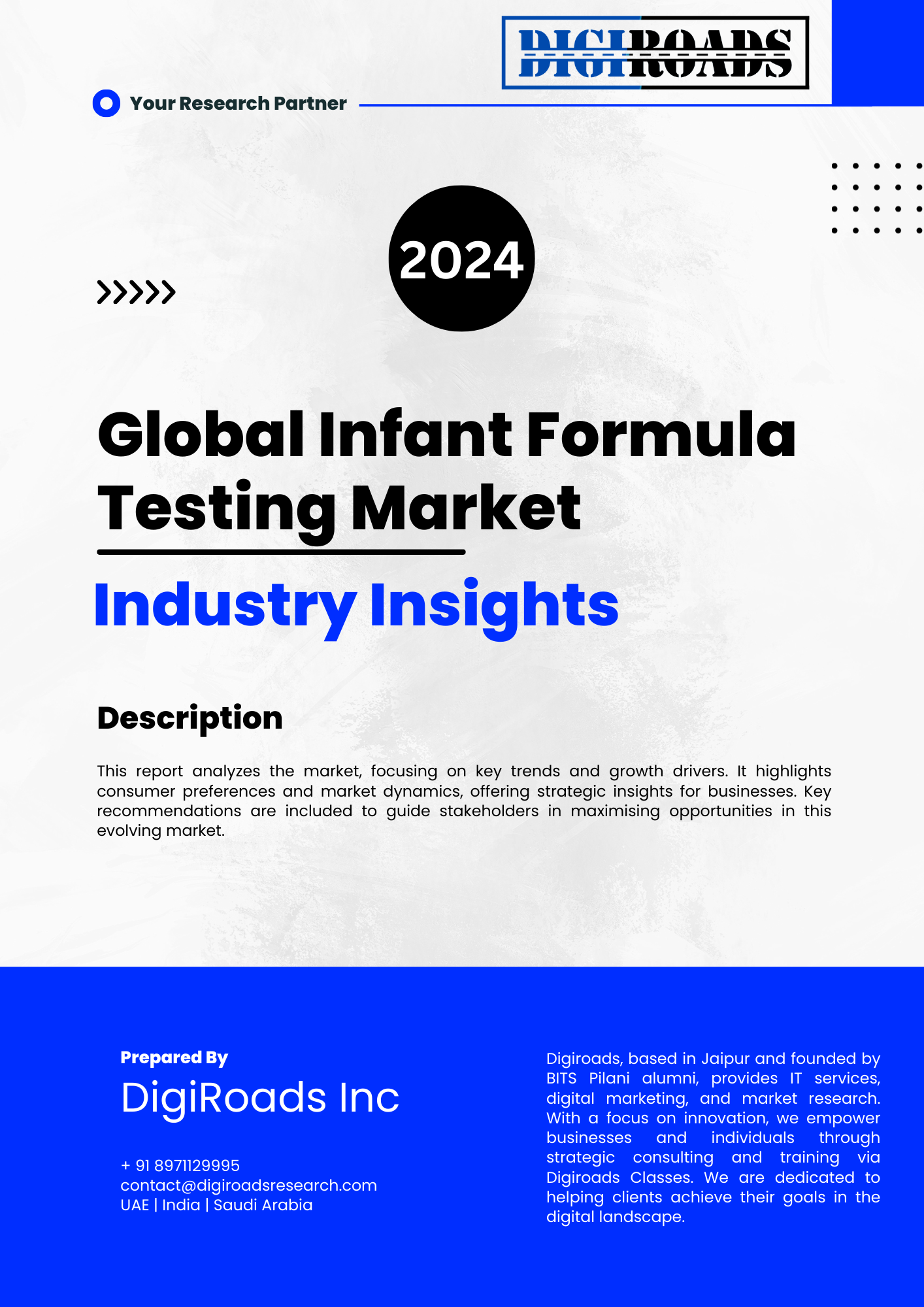 Global Infant Formula Testing Market