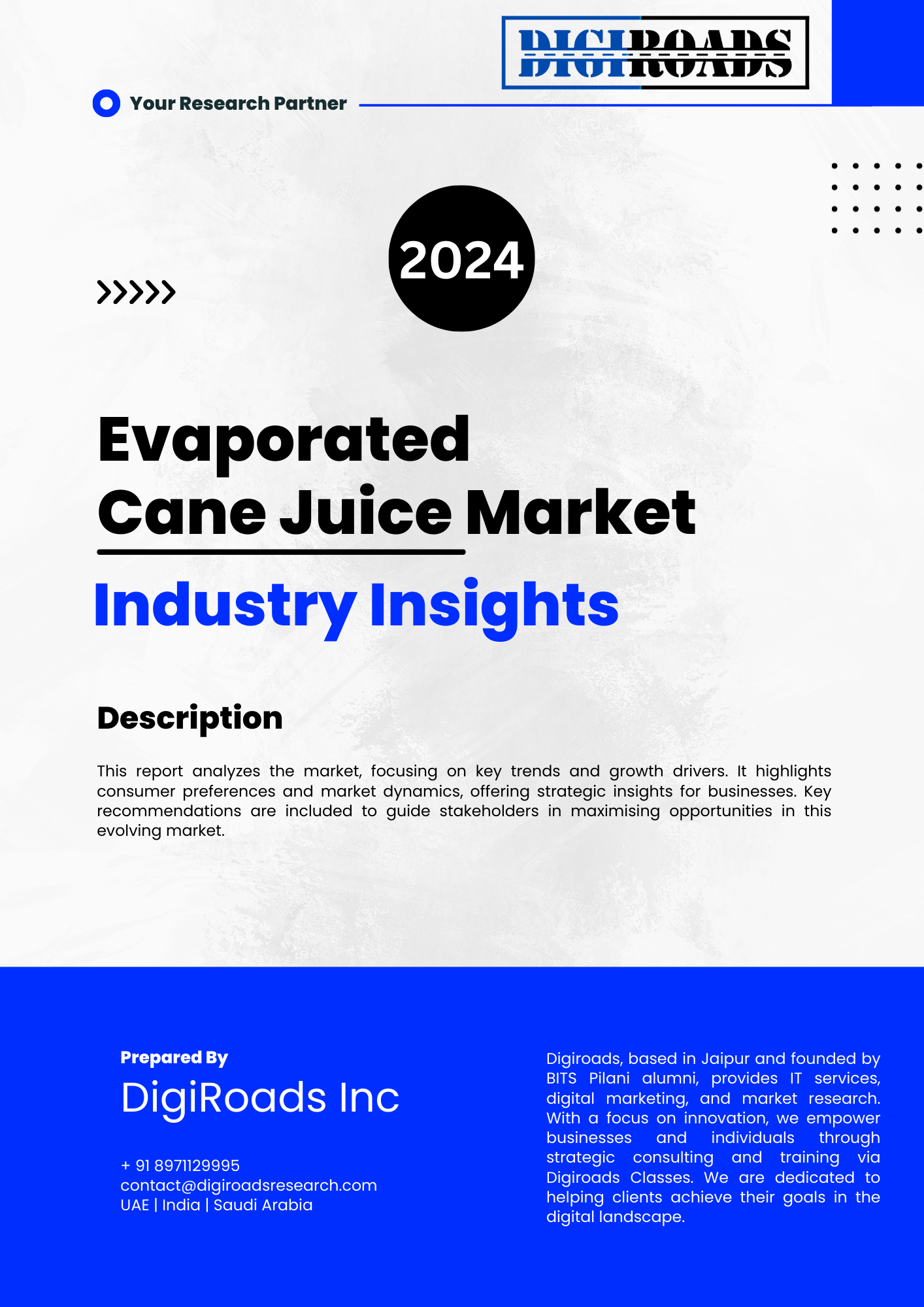 Evaporated Cane Juice Market